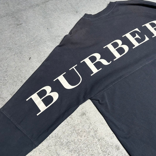 Burberry London Big Logo Backprint Sweatshirt (XL)