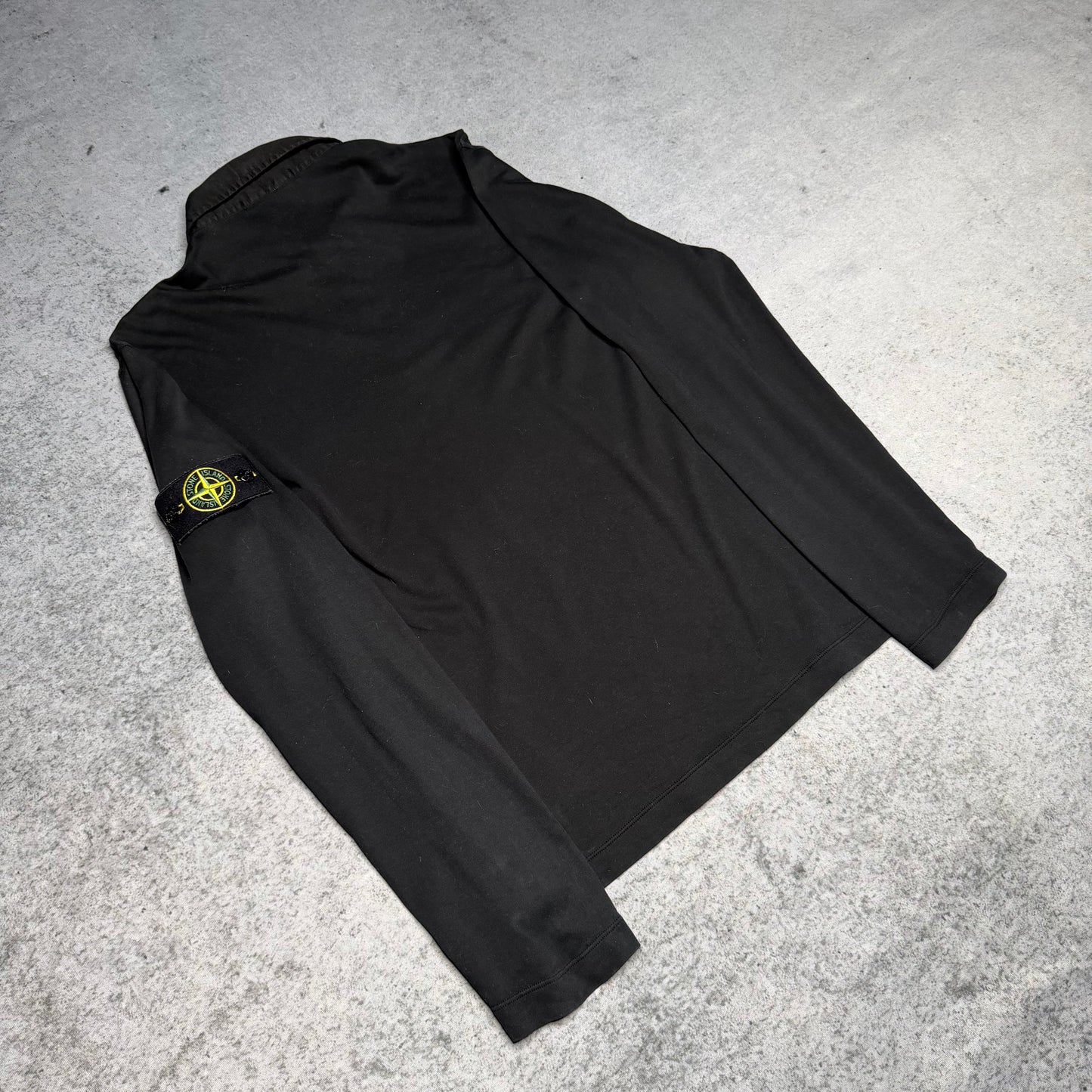 Stone Island SS2011 Longsleeve Polo Shirt black (M)