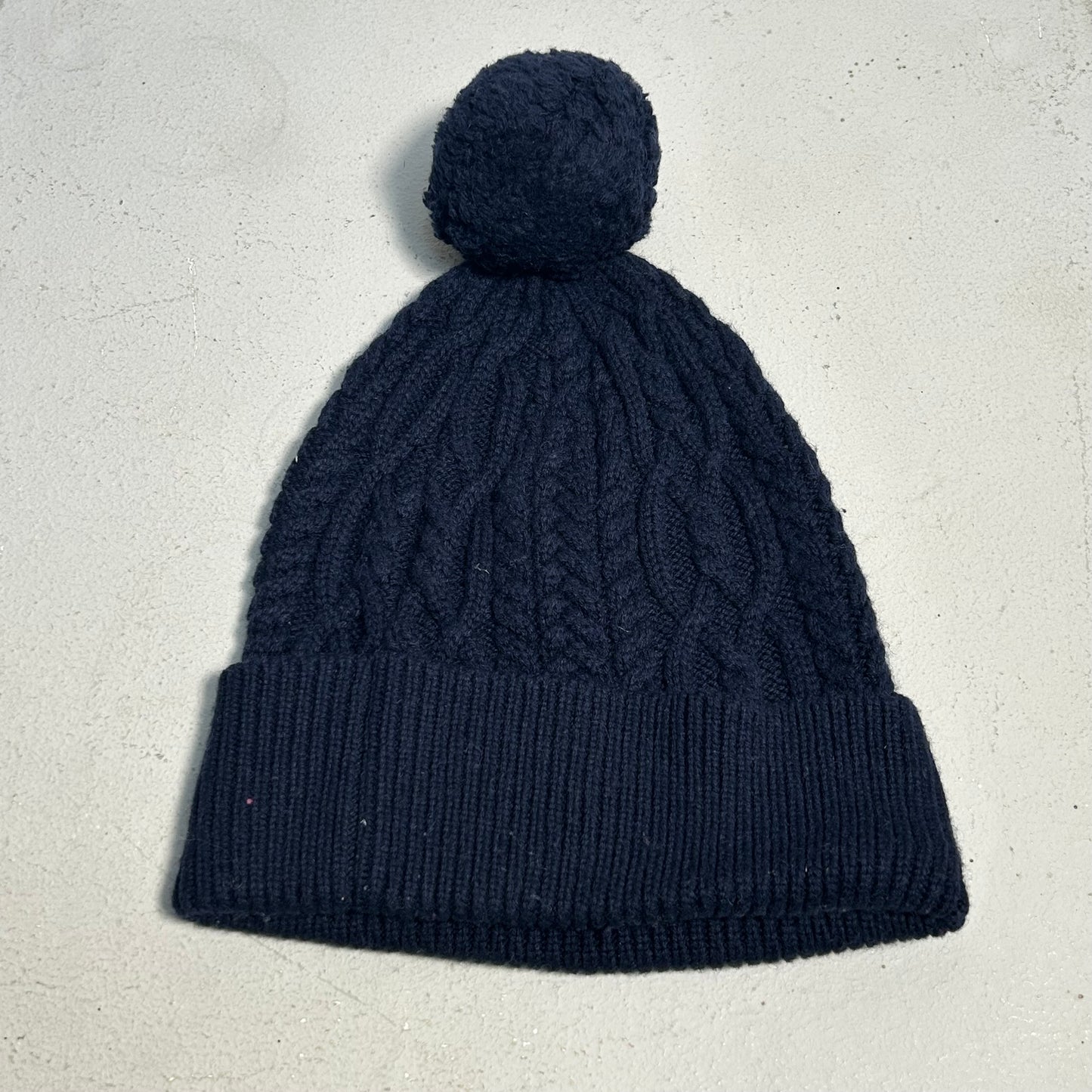 Polo Ralph Lauren Knit Bommel Mütze blue pink