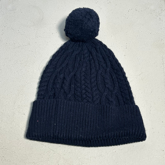 Polo Ralph Lauren Knit Bommel Mütze blue pink