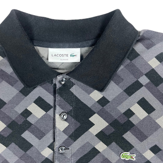 Lacoste Vintage Pixel Mosaic Polo Shirt