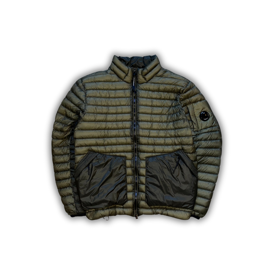 C.P. Company DD Shell Puffer Jacket Blouson olive