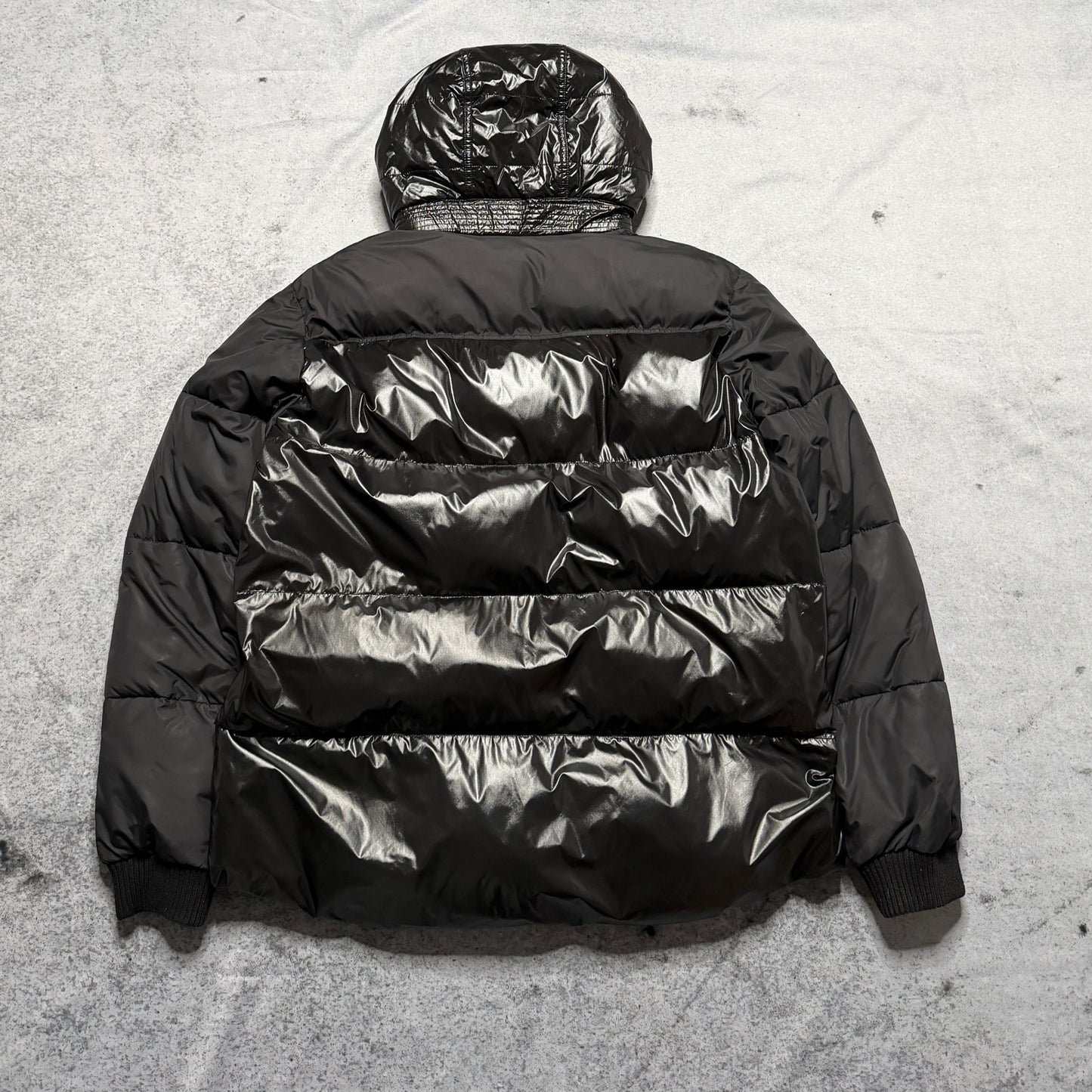 Polo Ralph Lauren 00s Big Pony Heavy Puffer Jacket black RARE (XL)