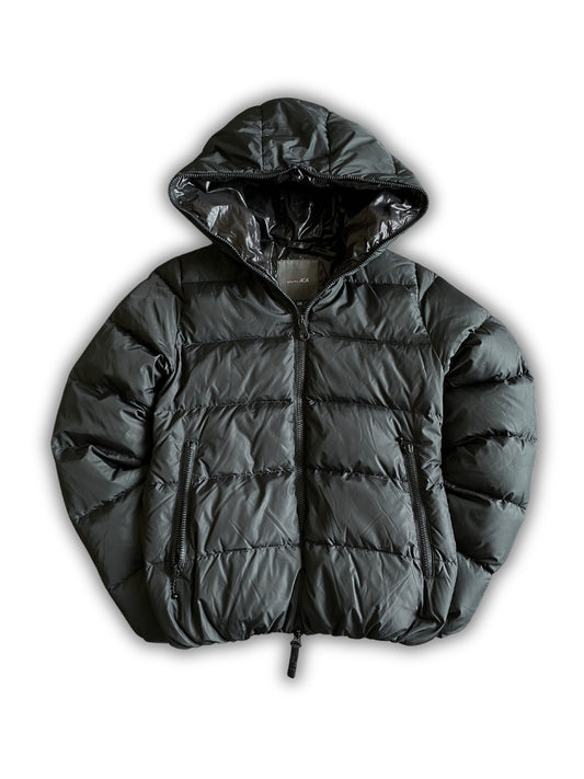 Duvetica Full Zip Puffer Jacket matte black (XS)