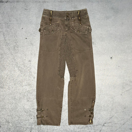 Dolce Gabbana AW2003 Backpacker Cargo Pants olive (28)
