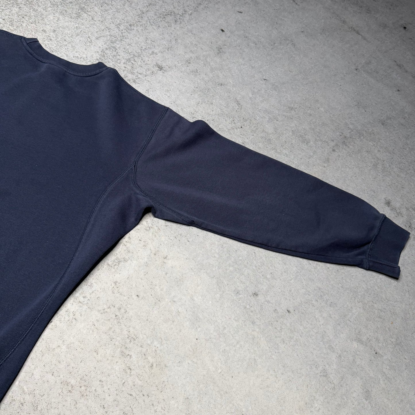 Nike 00s OG Center Logo Sweater navy white (fits S)