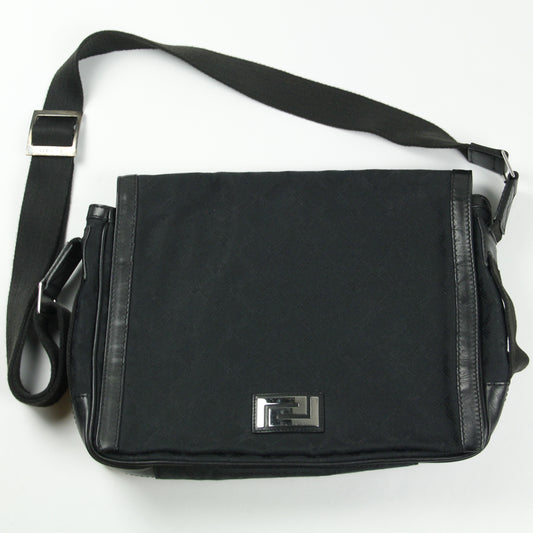 Versace Collection Vintage Monogram Messenger Bag