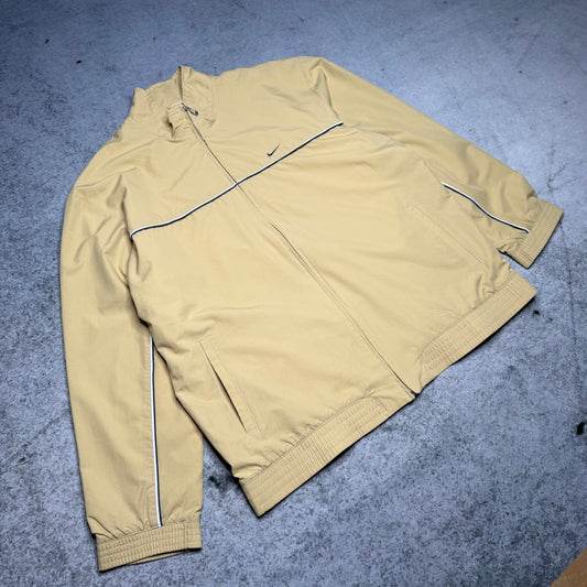 Nike Early 00s Classic Track Jacket beige (XXL)