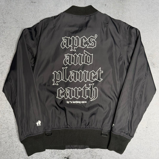 AAPE by A Bathing Ape Bomber Jacket black (S)