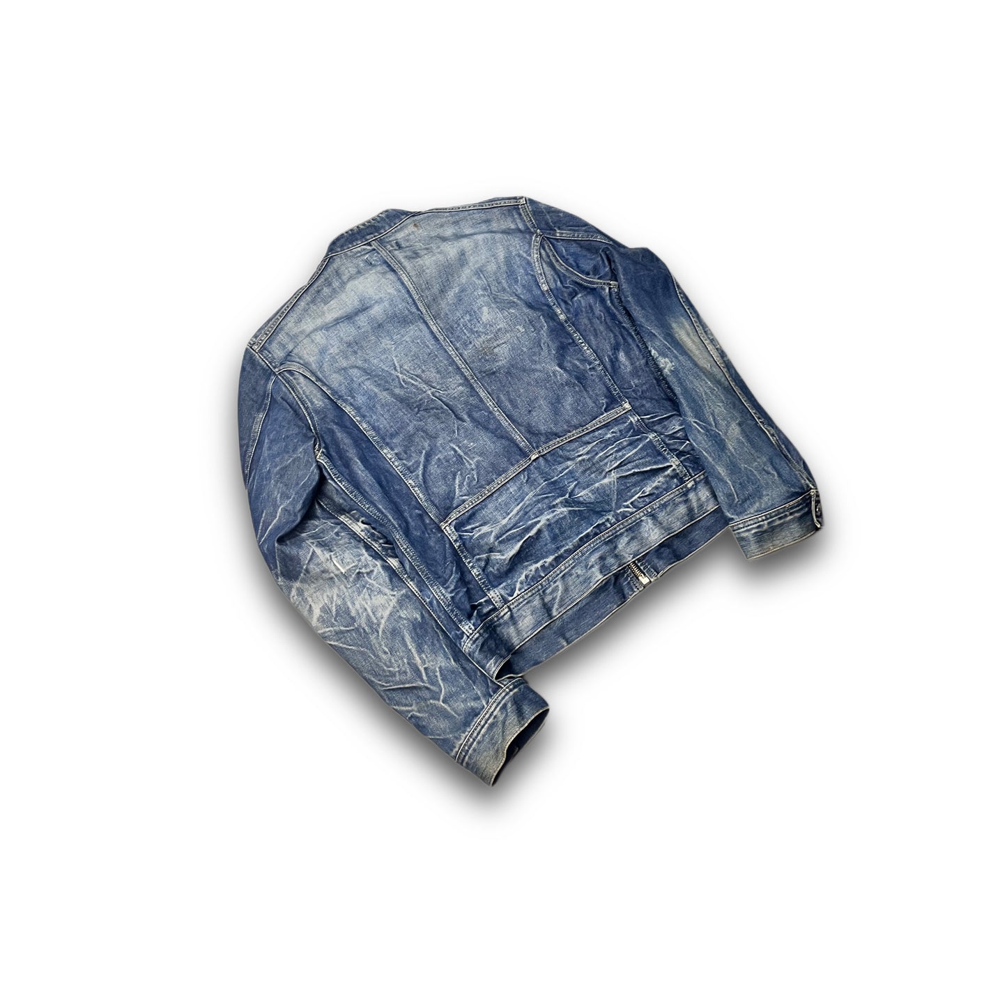 Diesel Biker Jeans Jacket Vintage