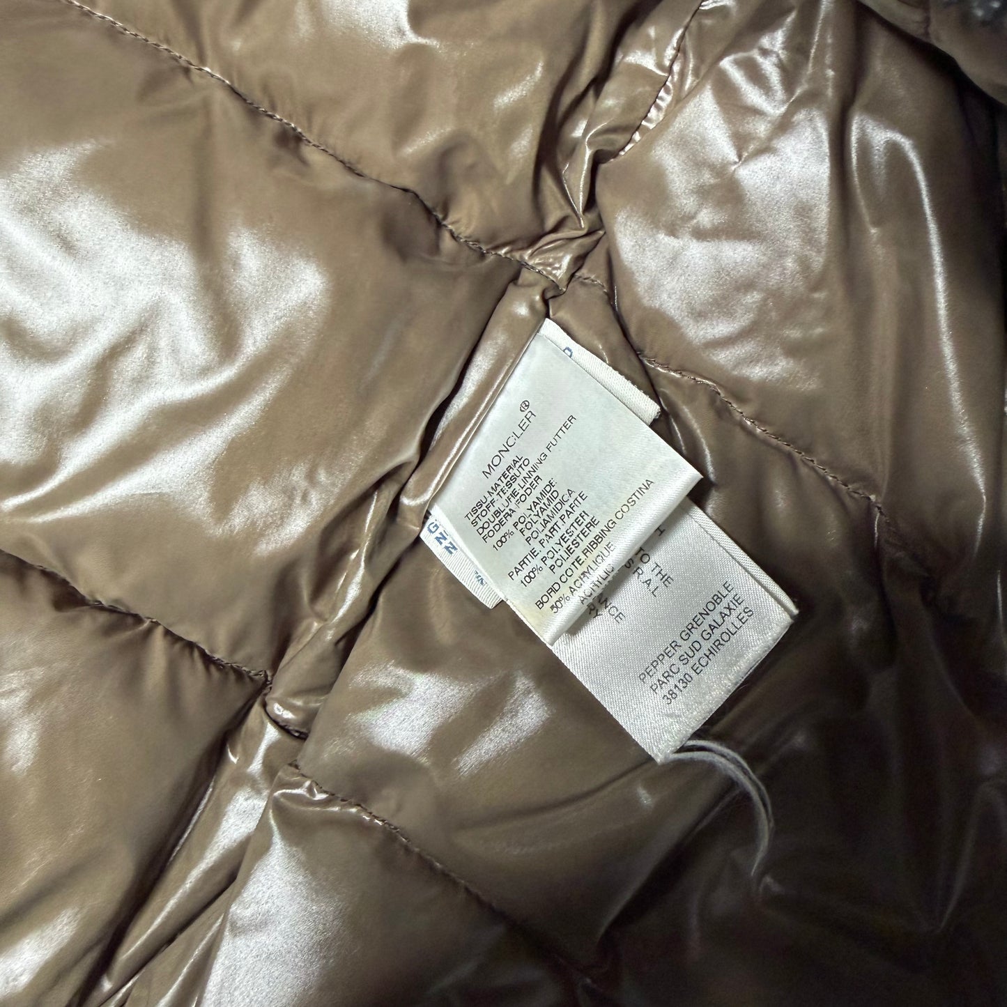 Moncler Vintage Square Stitch Bomber Puffer Jacket black 4 (fits M)