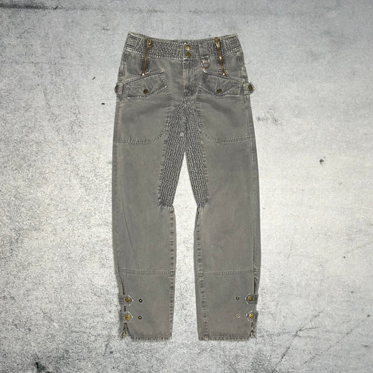 Dolce Gabbana AW2003 Backpacker Cargo Pants grey (28)