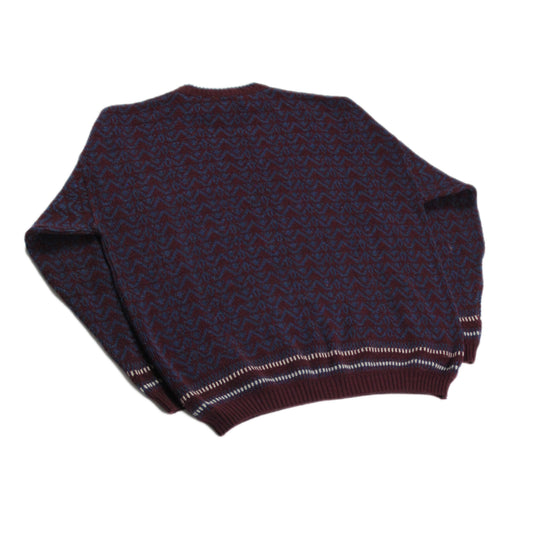 Lacoste Vintage Wool Sweater navy "Chemise Lacoste"