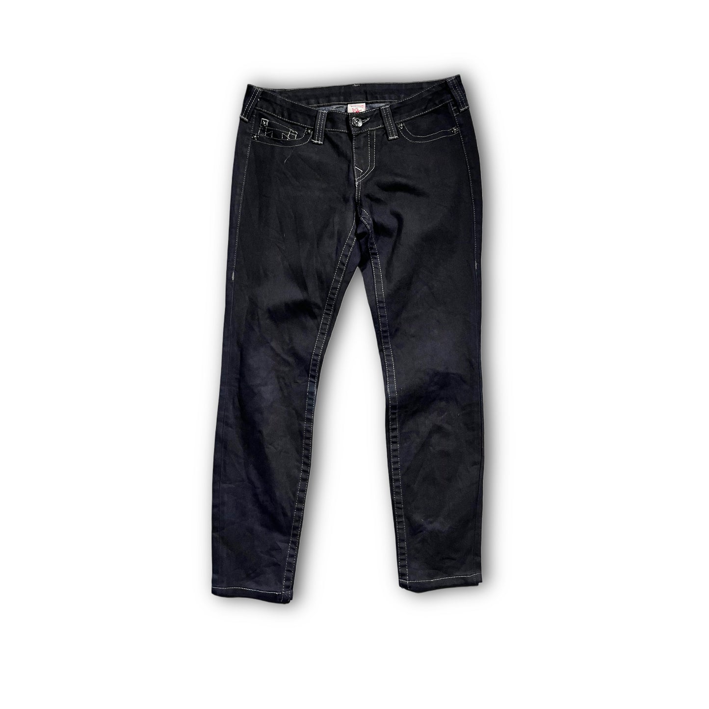 True Religion Vintage Jeans Women's "Rockstar Stella" black (S)