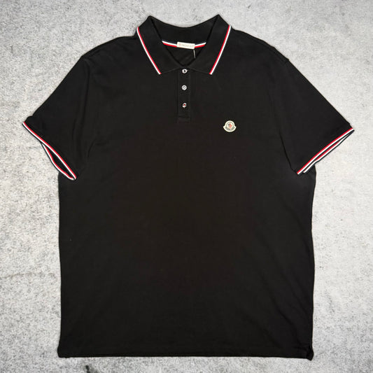 Moncler Polo Shirt Classic black (fits XXL)