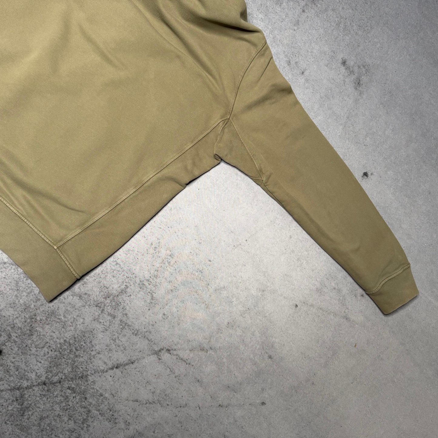 Stone Island Heavy Cotton Zip Hoodie olive (XXL fits XL)