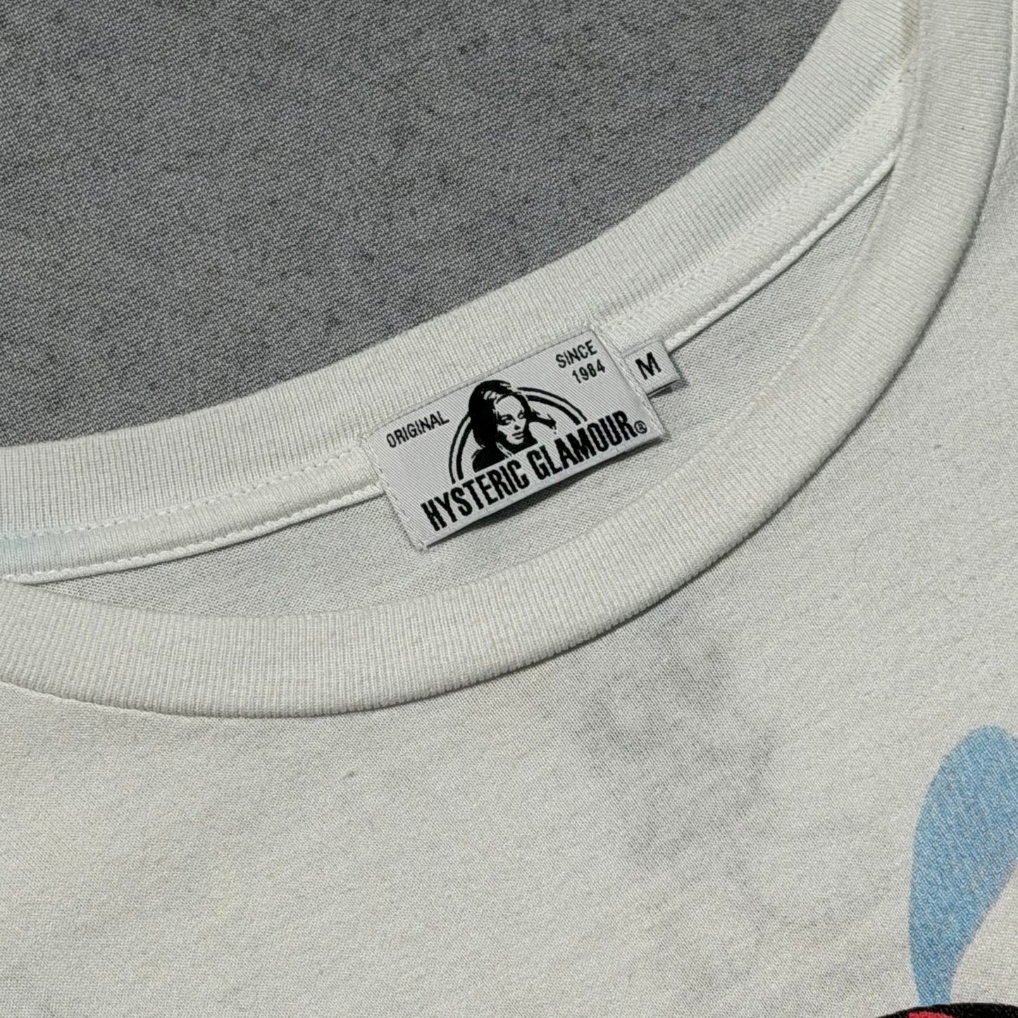 Hysteric Glamour x Skoloct Archive Hyskoric Graphic Print Tee Shirt (M)