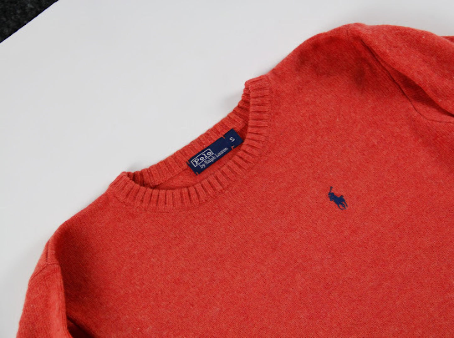 Polo RL Wool Sweater Women orange