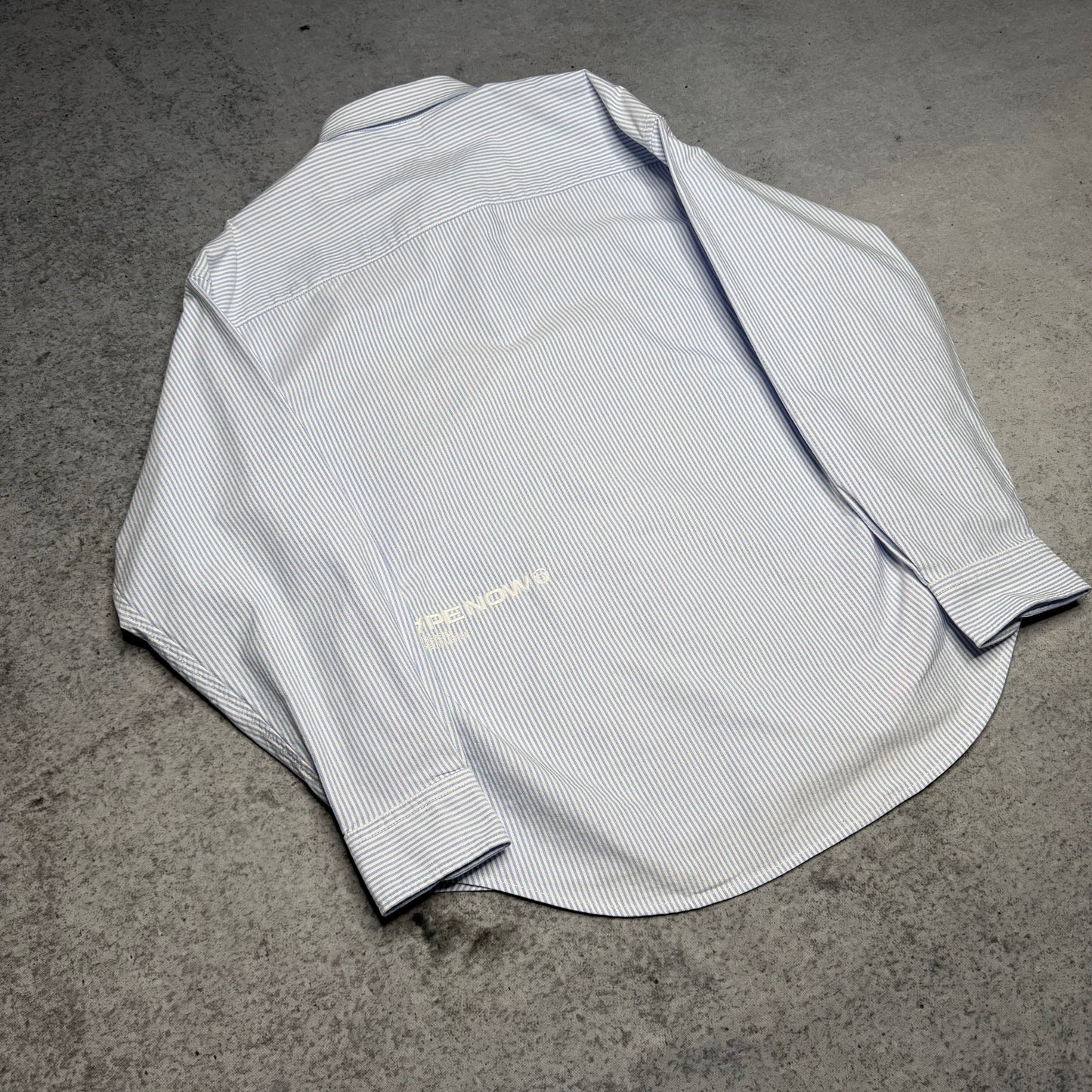 AAPE by A Bathing Ape NEW Oversized Button Down Shirt striped (S fits M)