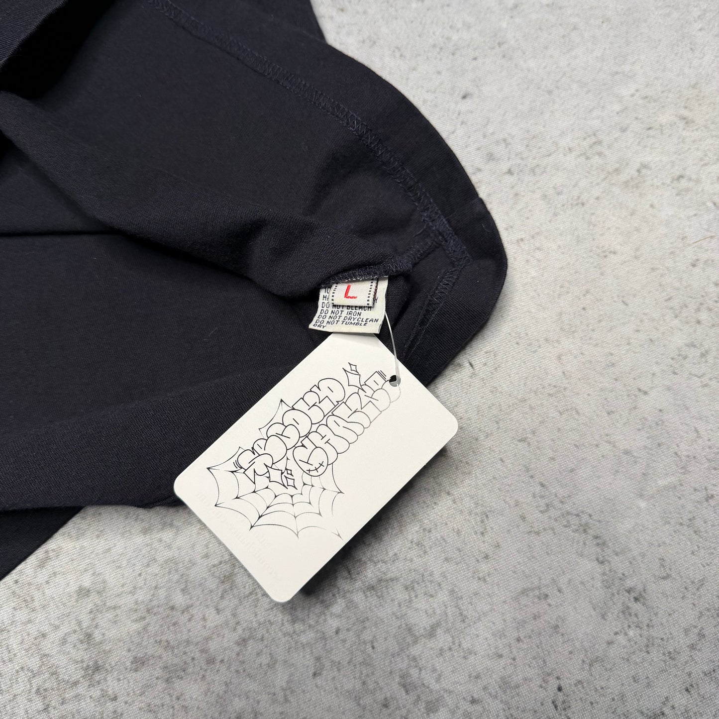 Evisu Genes Custom Made Vintage Seagull Print Tee Shirt navy (L)