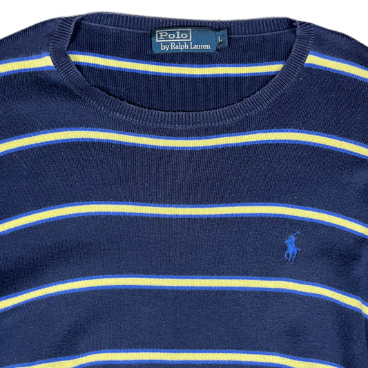 Polo Ralph Lauren Knit Striped Sweater Vintage