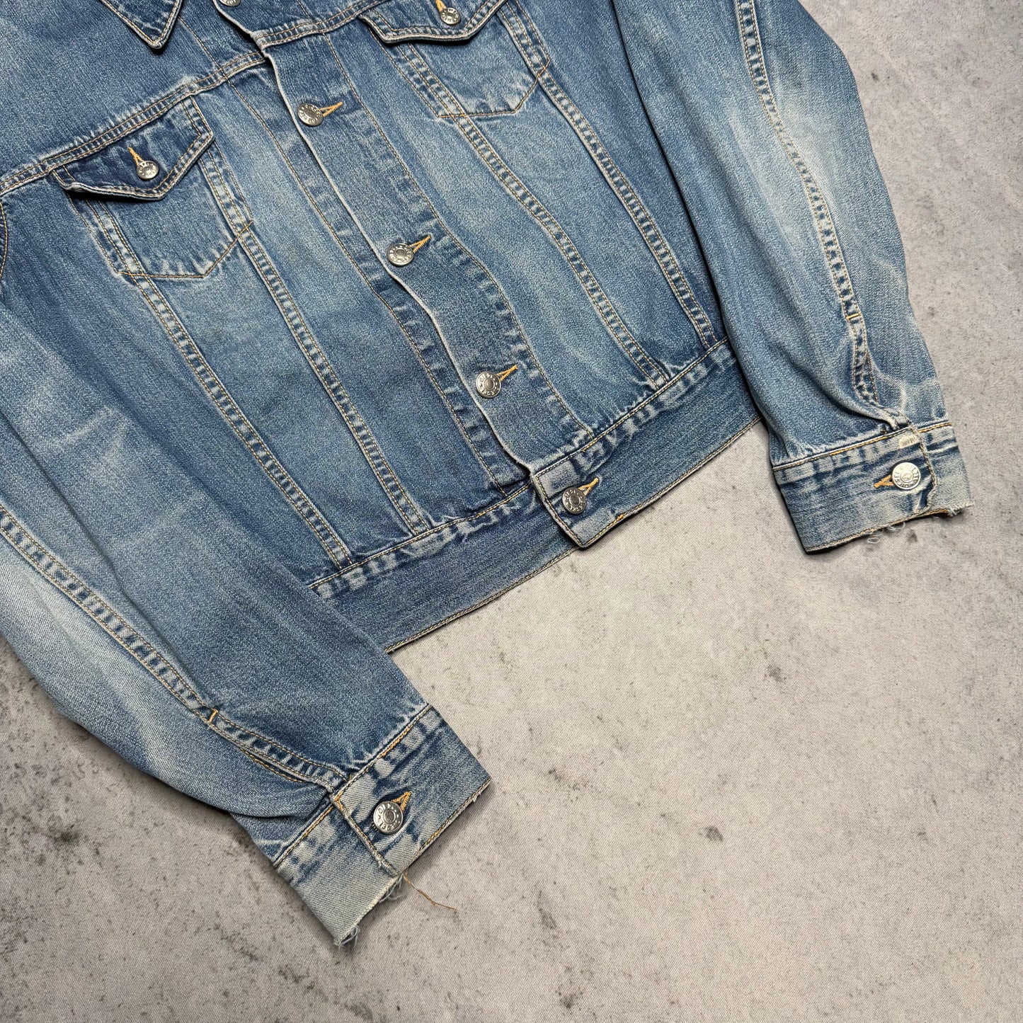 Diesel Industries Womens Vintage Jeans Jacket (wmns XL)