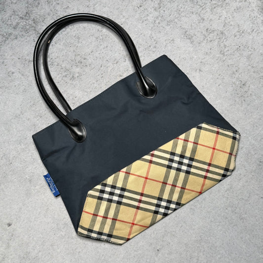 Burberry Blue Label Vintage Shopper Bag black