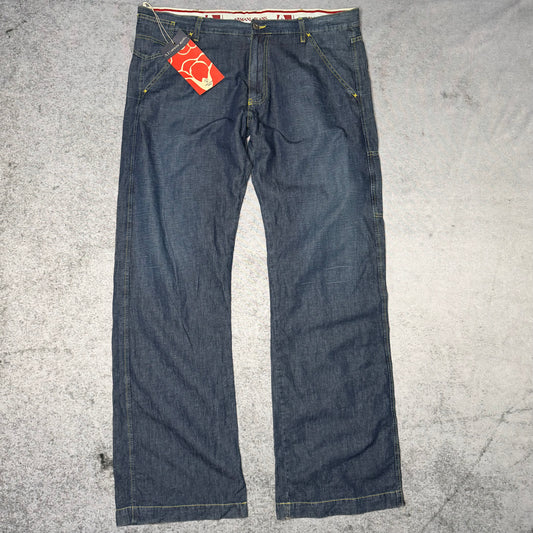 Armani Jeans 00s Linen Carpenter Pants NEW with Tags (40 fits XXL)