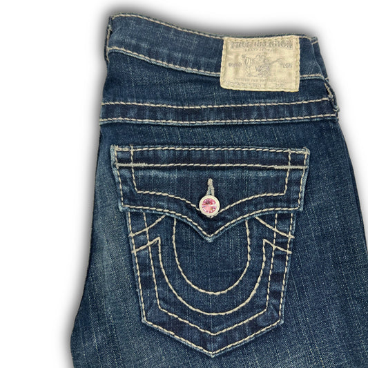 True Religion 00s Jeans "Diamond" Buttons (new with tags) (Womens S)