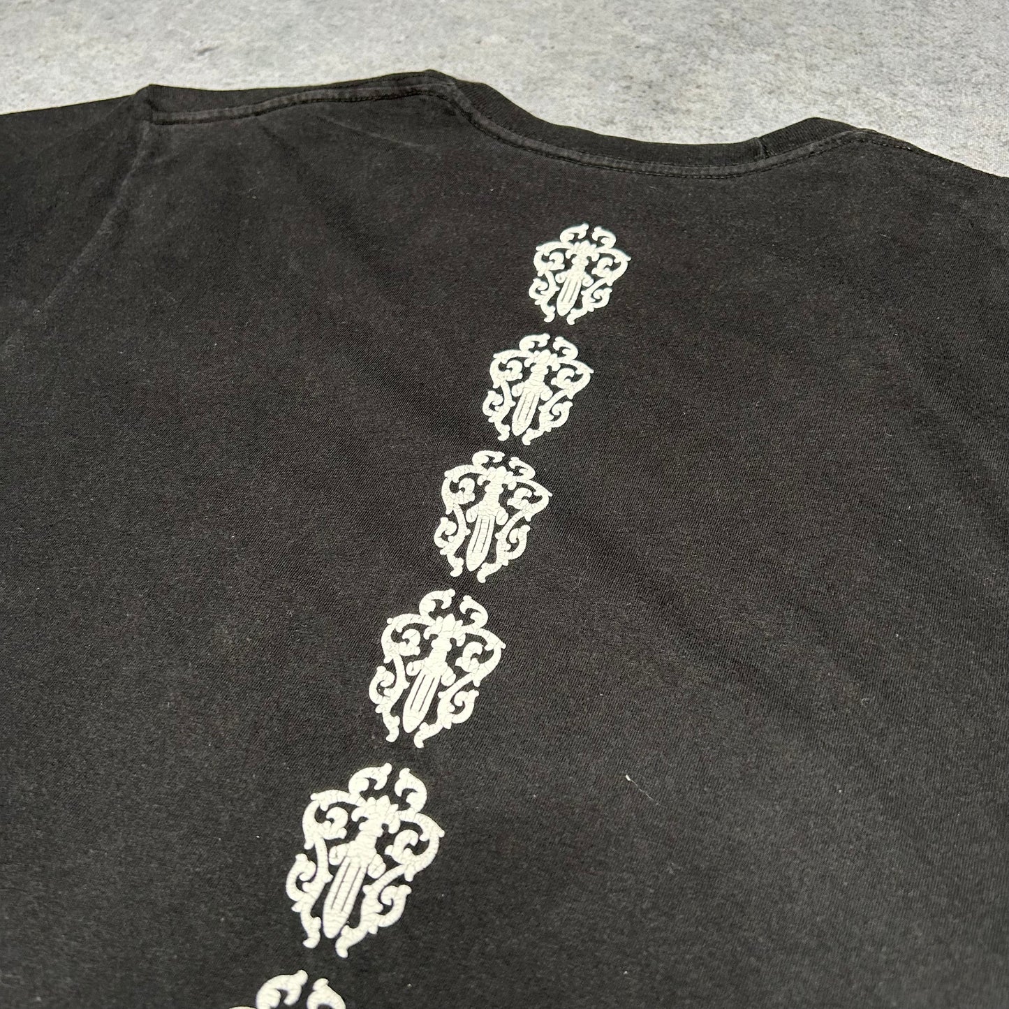 Chrome Hearts 2010s Archive Vertical Dagger Pocket Tee Black (M)