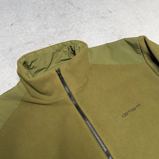 Carhartt 00s Vintage Fleece Jacket olive (XL)