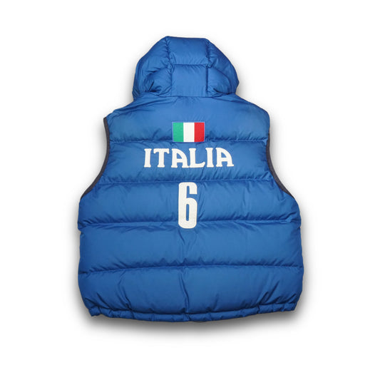 Polo Ralph Lauren Big Pony Chief Keef Italia Puffer Gilet Weste (XL)