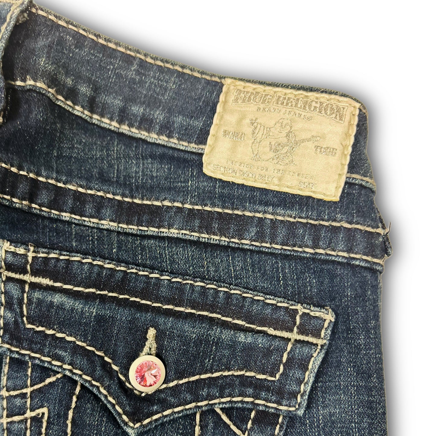 True Religion 00s Jeans "Diamond" Buttons (new with tags) (Womens S)