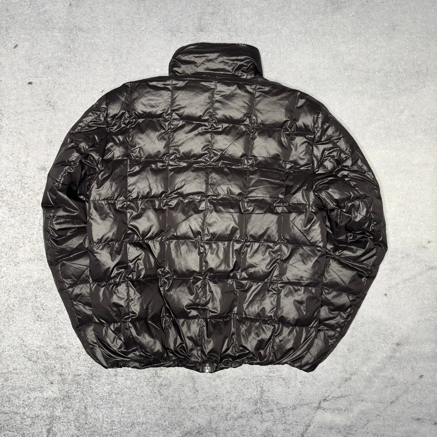 Dolce Gabbana Vintage Square Stitch Puffer Jacket Blouson black (L)