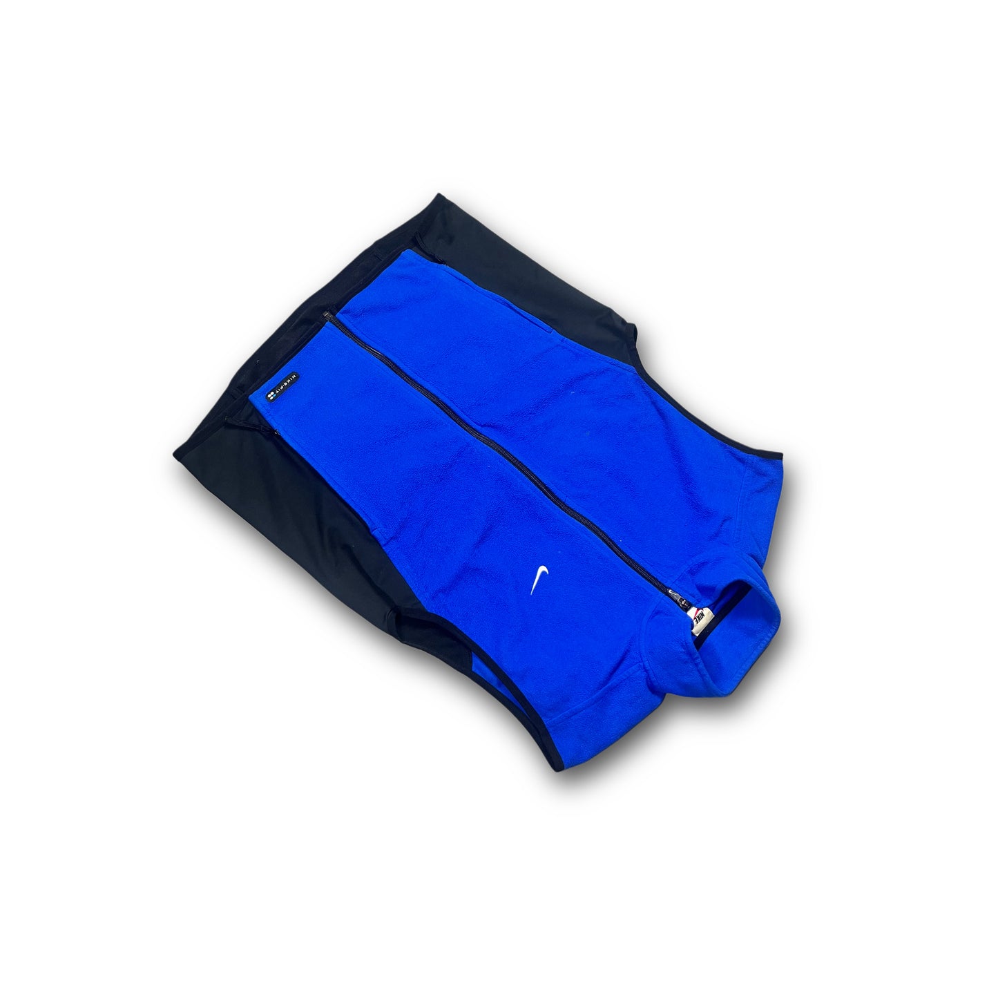 Nike Fit 00s Fleece Gilet Bodywarmer Vest royal blue (L)
