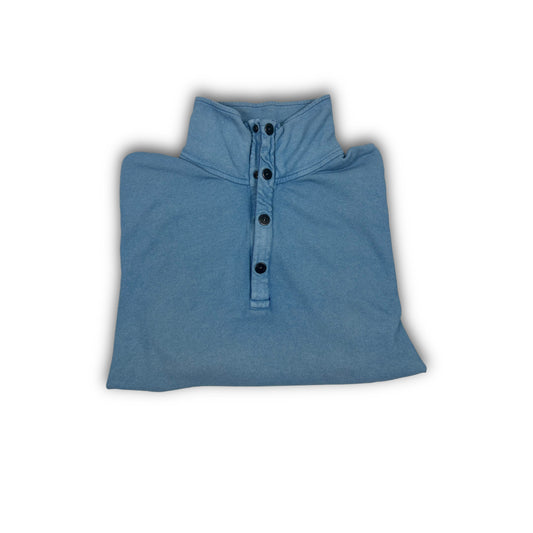 Stone Island Vintage Quarter Zip Sweater light blue (L)