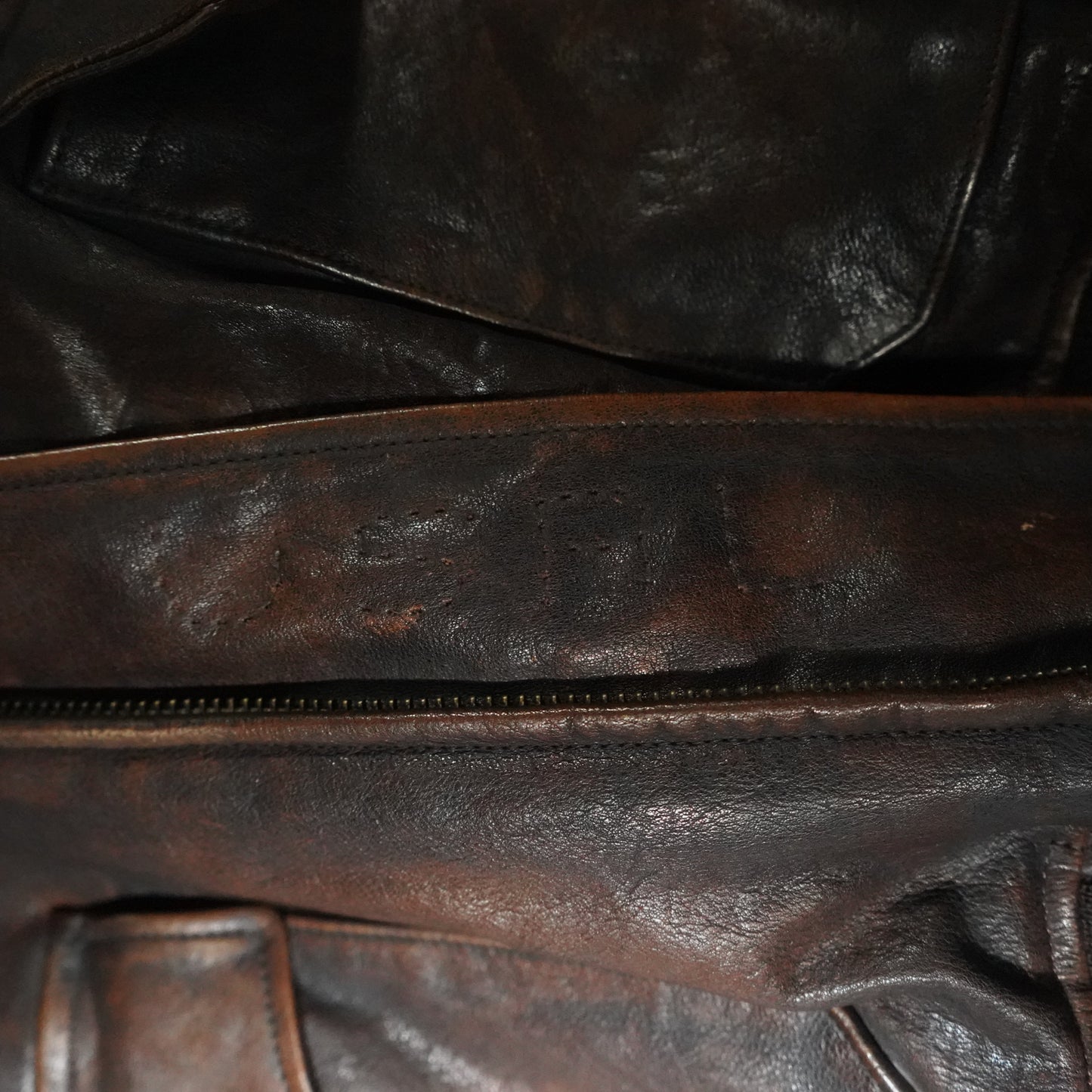 Polo Ralph Lauren G-1 Aviator Leather Bomber Jacket (L)