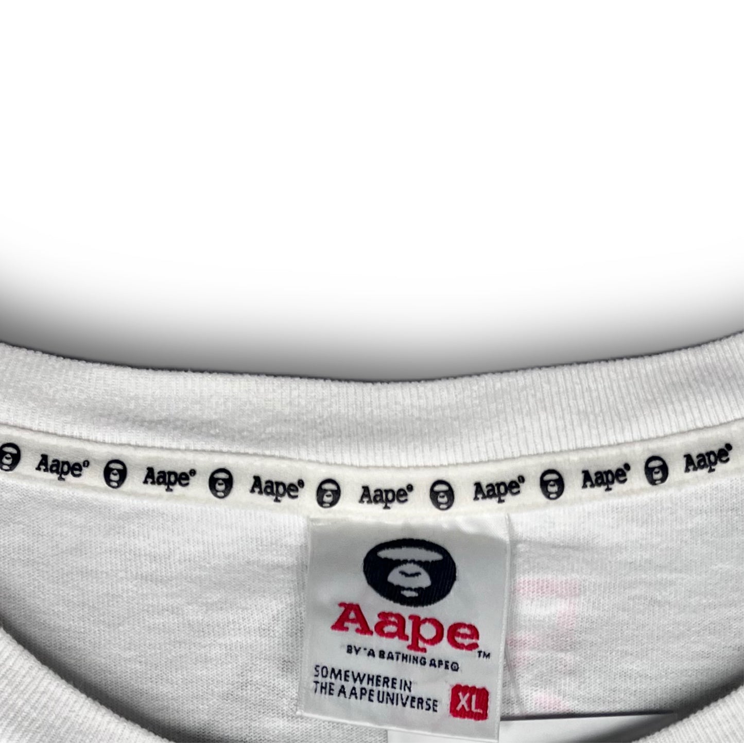 BAPE 2010s T-Shirt white "AAPE" (XL)