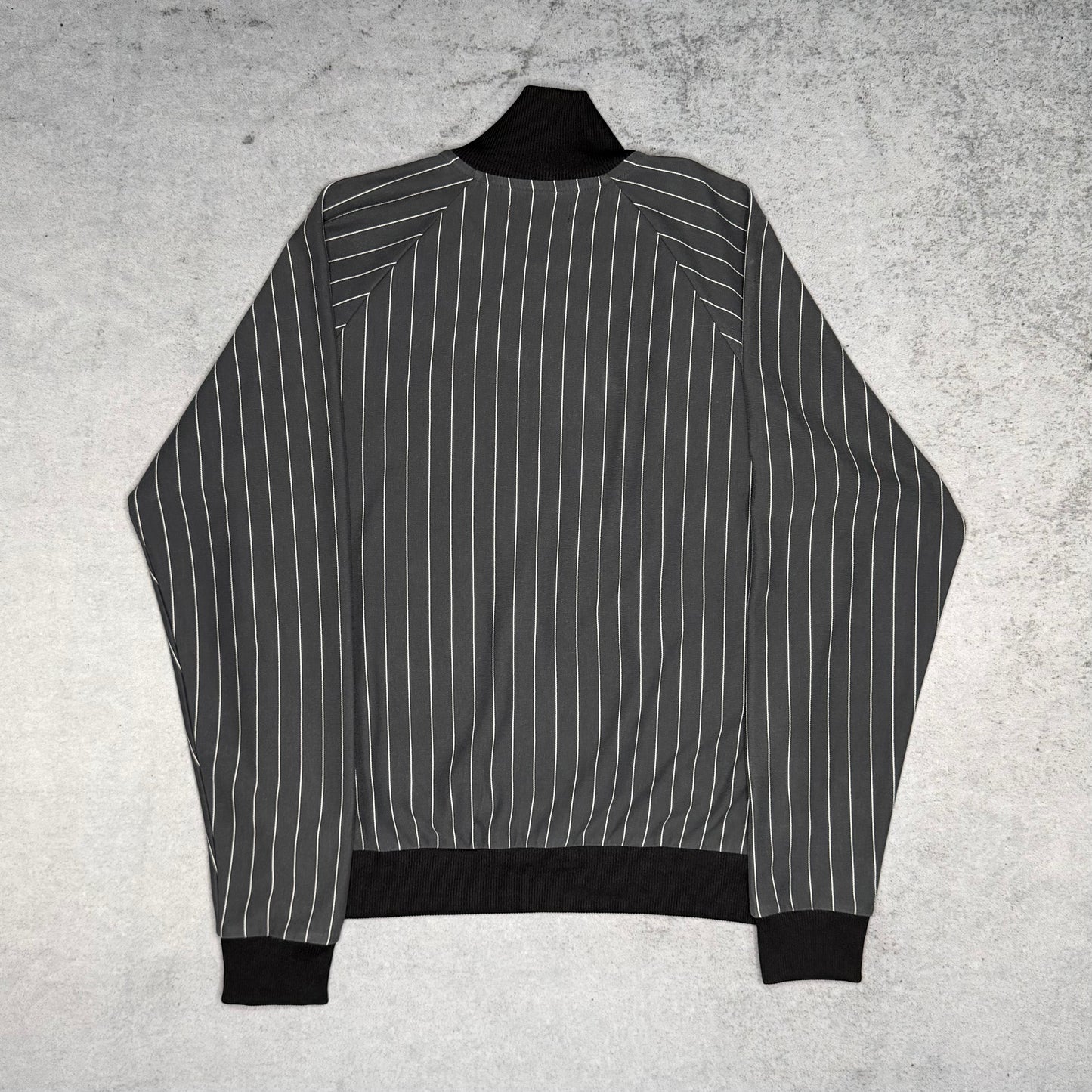 Fred Perry Track Jacket Pin Stripes grey white (M)