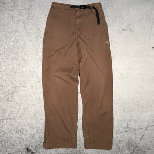 Nike 00s SPRTDLX Outdoor Fleece Lined Track Pants brown (L)