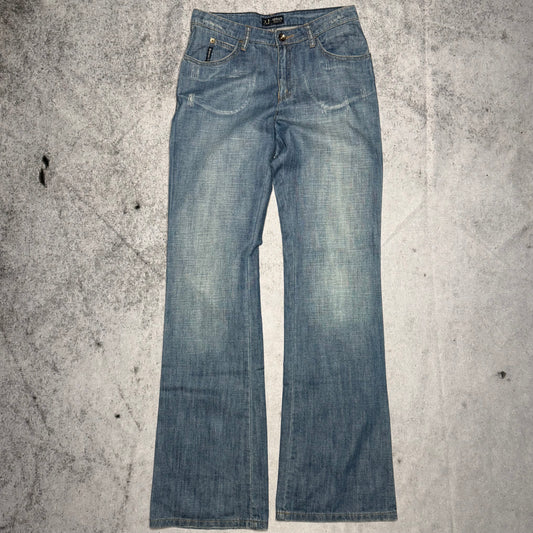 Armani Jeans 00s Womens Jeans Low Waist Bootcut (26 fits XS)