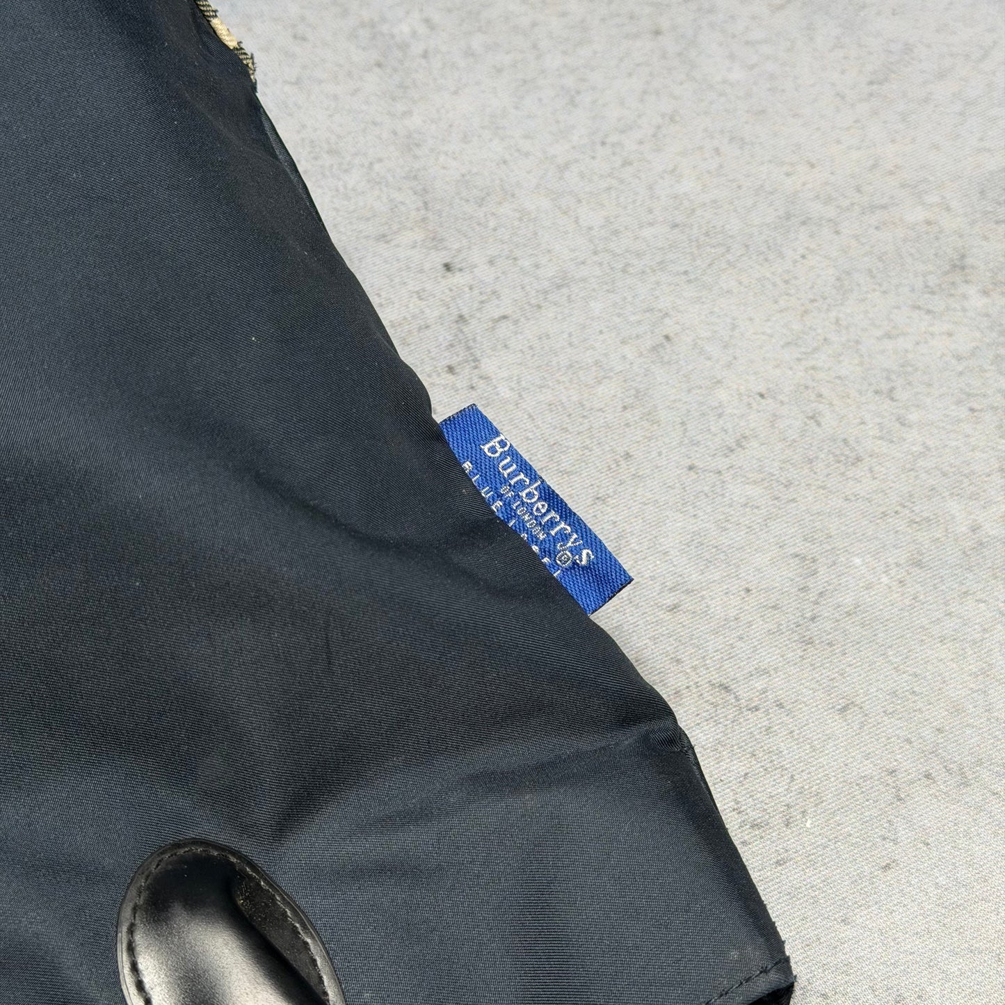 Burberry Blue Label Vintage Shopper Bag black