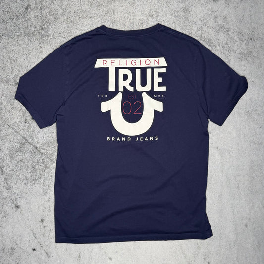 True Religion „Horsehoe“ Backprint T-Shirt