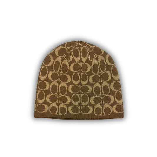 Coach Deadstock Monogram Beanie with Tag