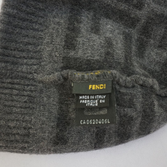 Fendi 2000s Monogram Mütze