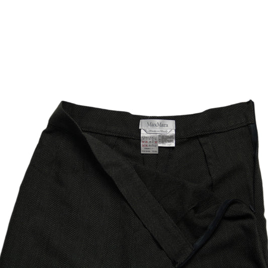 Max Mara Vintage Anzughose Chino Tweed