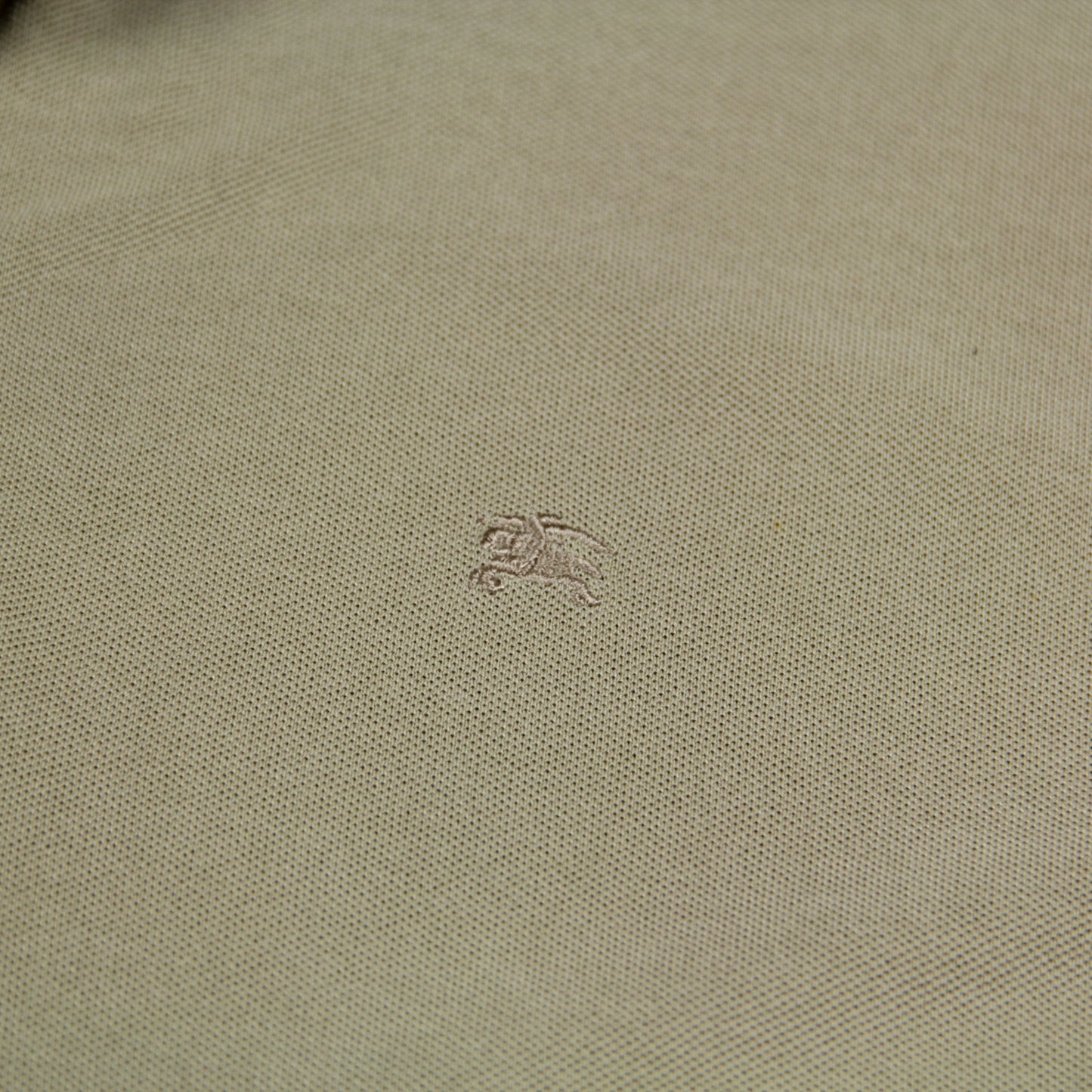 Burberry Poloshirt Check Collar beige