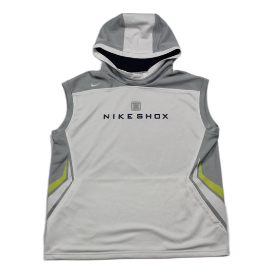 Nike Shox Hooded Tanktop white grey neon green