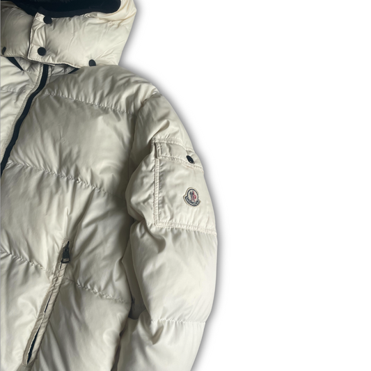 Moncler Maya Vintage Puffer Jacket off white (M)