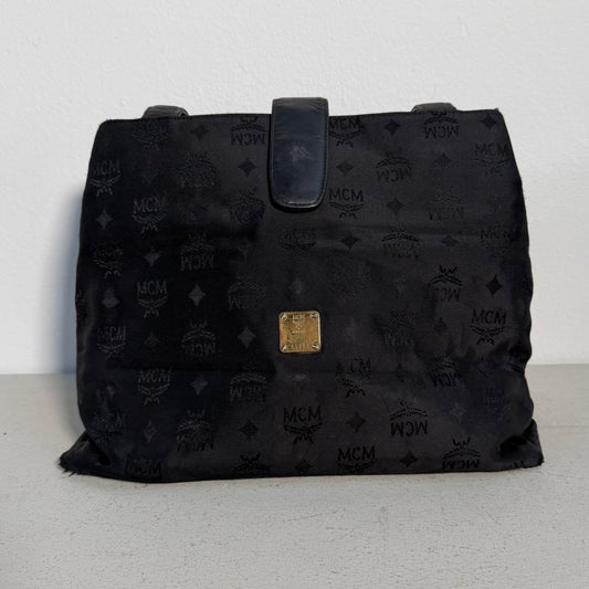 MCM Vintage Handbag Canvas Shopper
